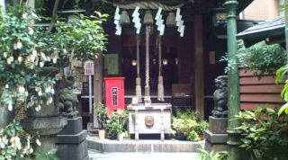 小綱神社　拝殿